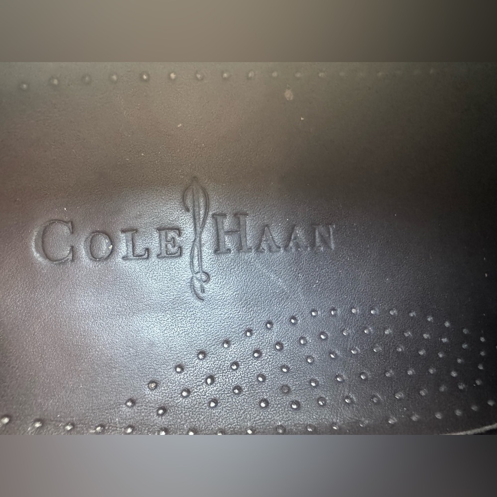 Cole Haan brown Leather Men's Oxfords - Picture 7 of 9